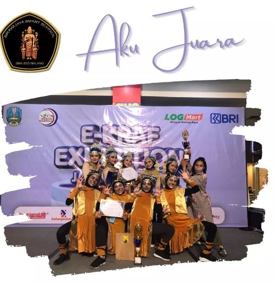 Juara 1 - Kategori Modern Dance dalam ajang E-Kraf Jatim