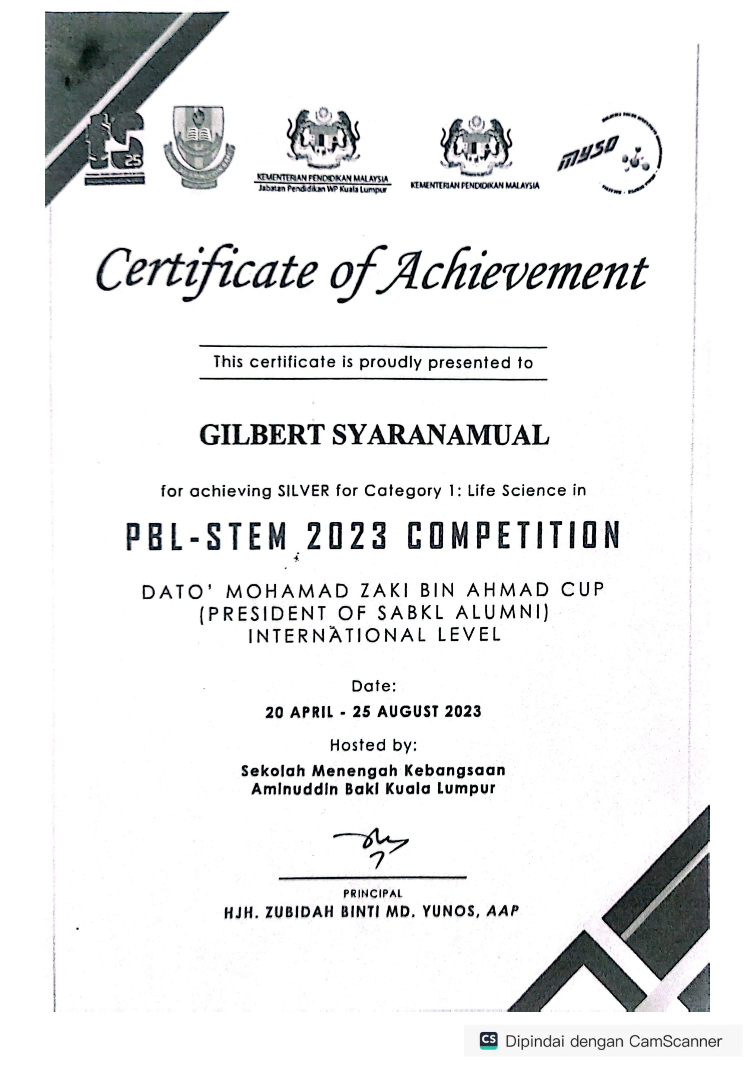 PBL STEM 2023 Competition