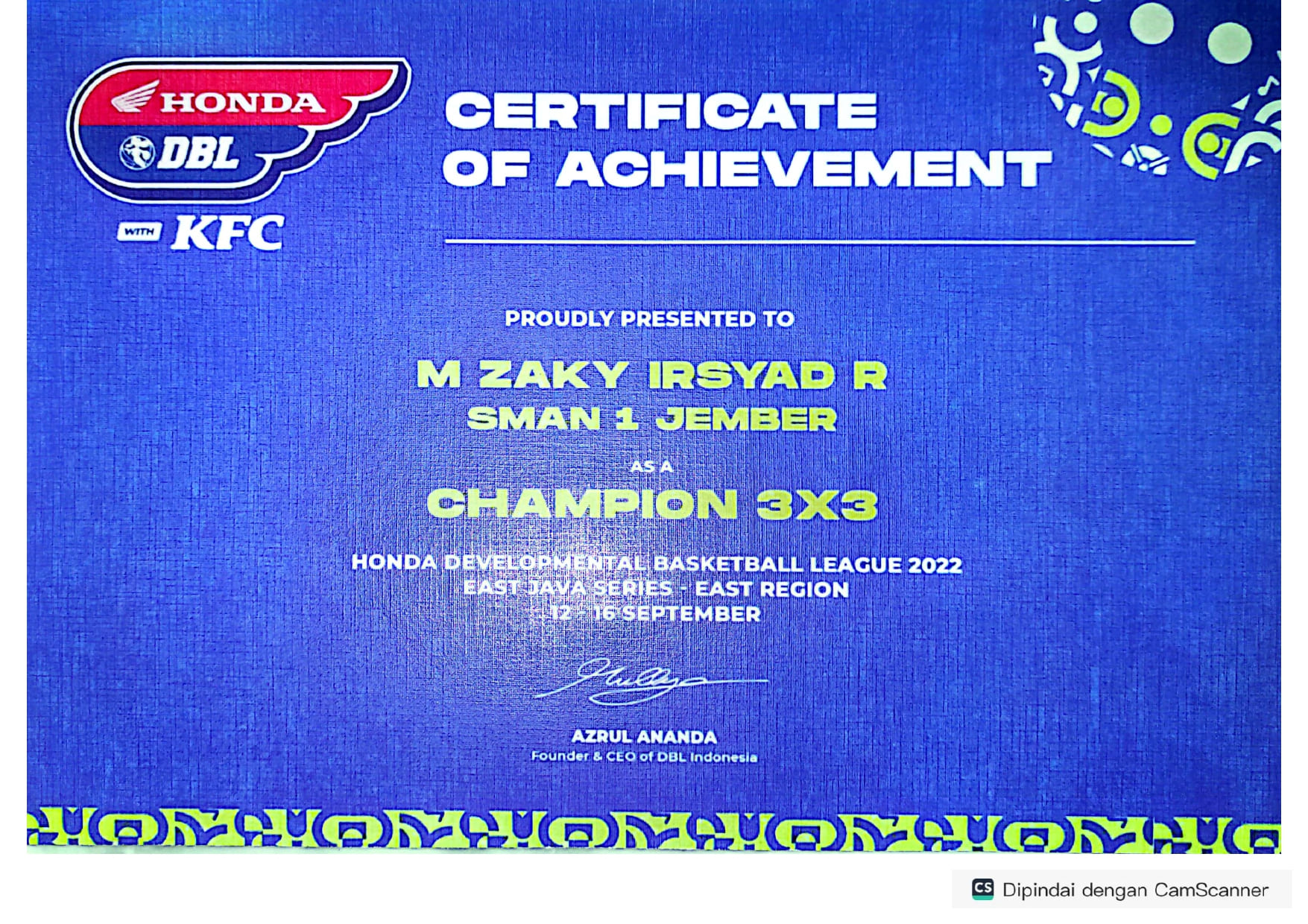 Champion 3 x 3