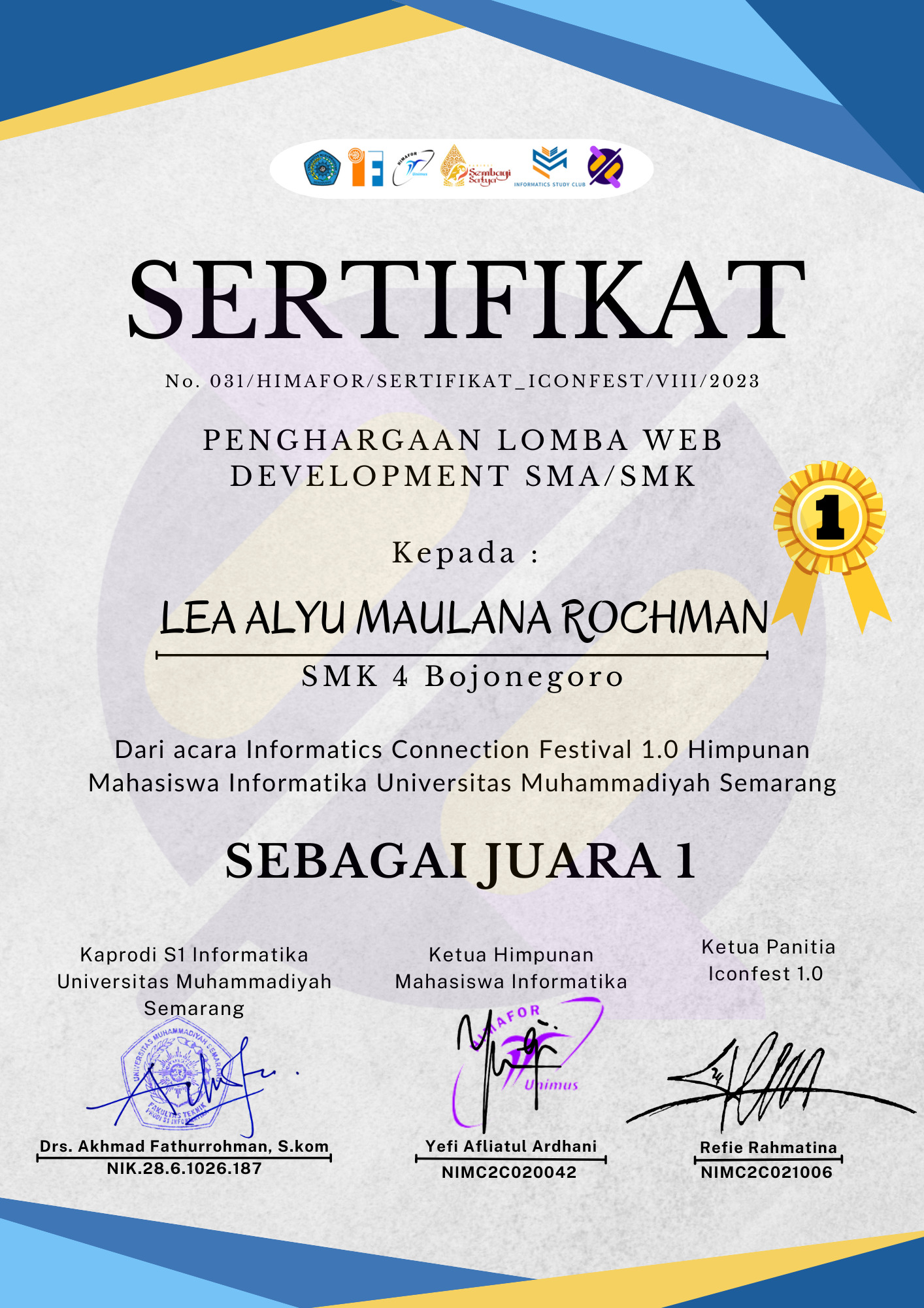 Lomba Web Development 