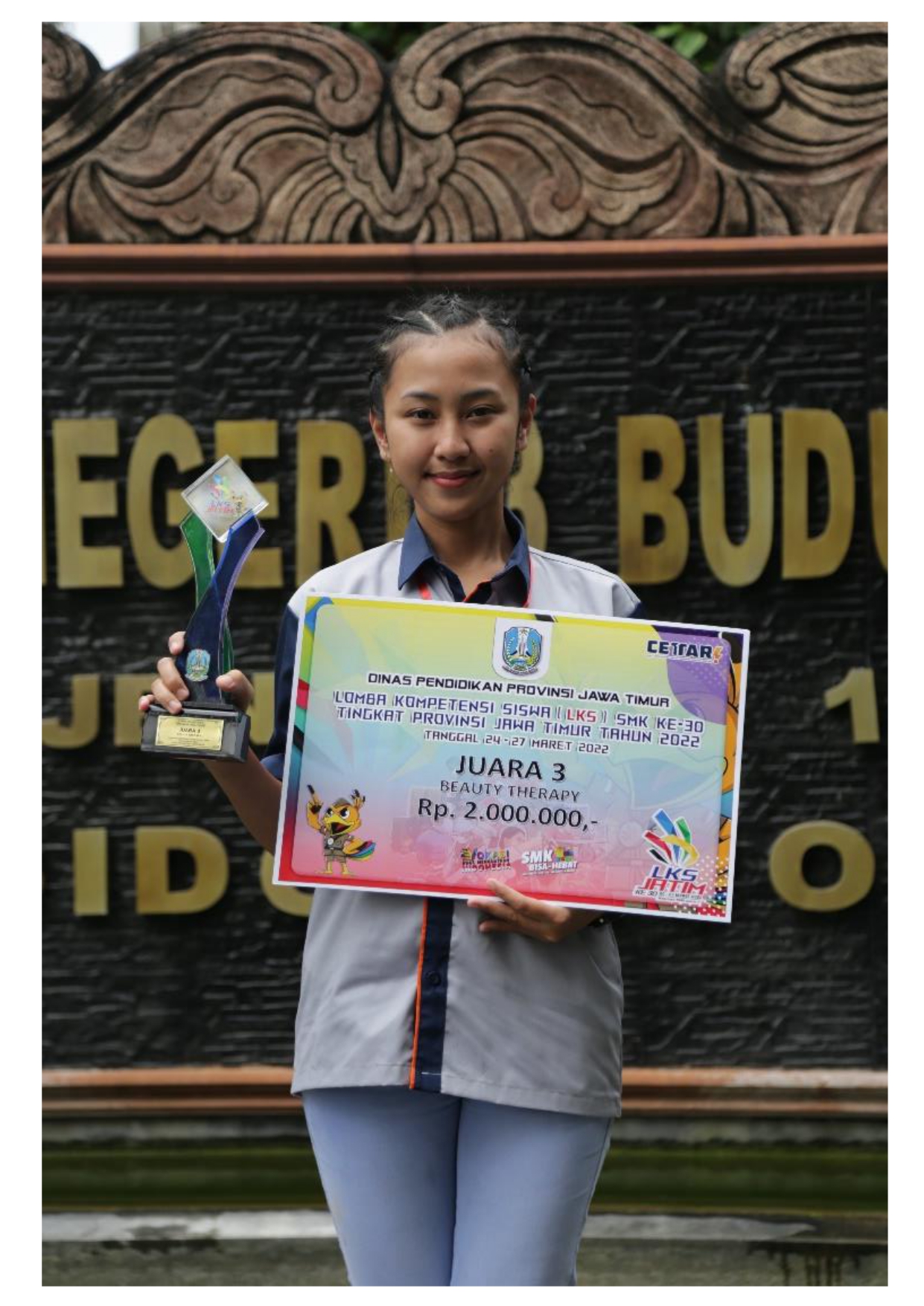 LOMBA KOMPETENSI SISWA (LKS) JENJANG SMK BIDANG LOMBA BEAUTY THERAPY
