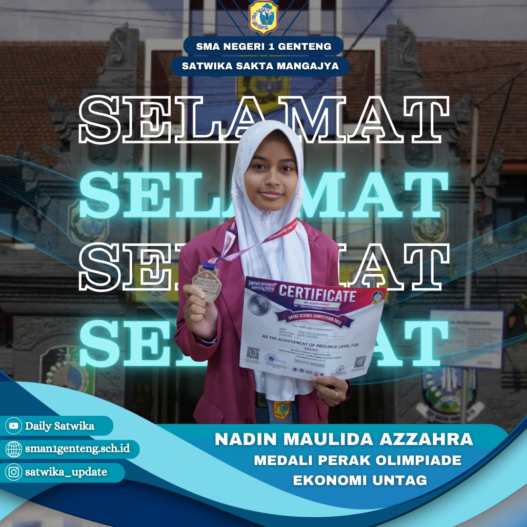 MEDALI PERAK BIOLOGI UNTAG SCIENCE COMPETITION (USC)