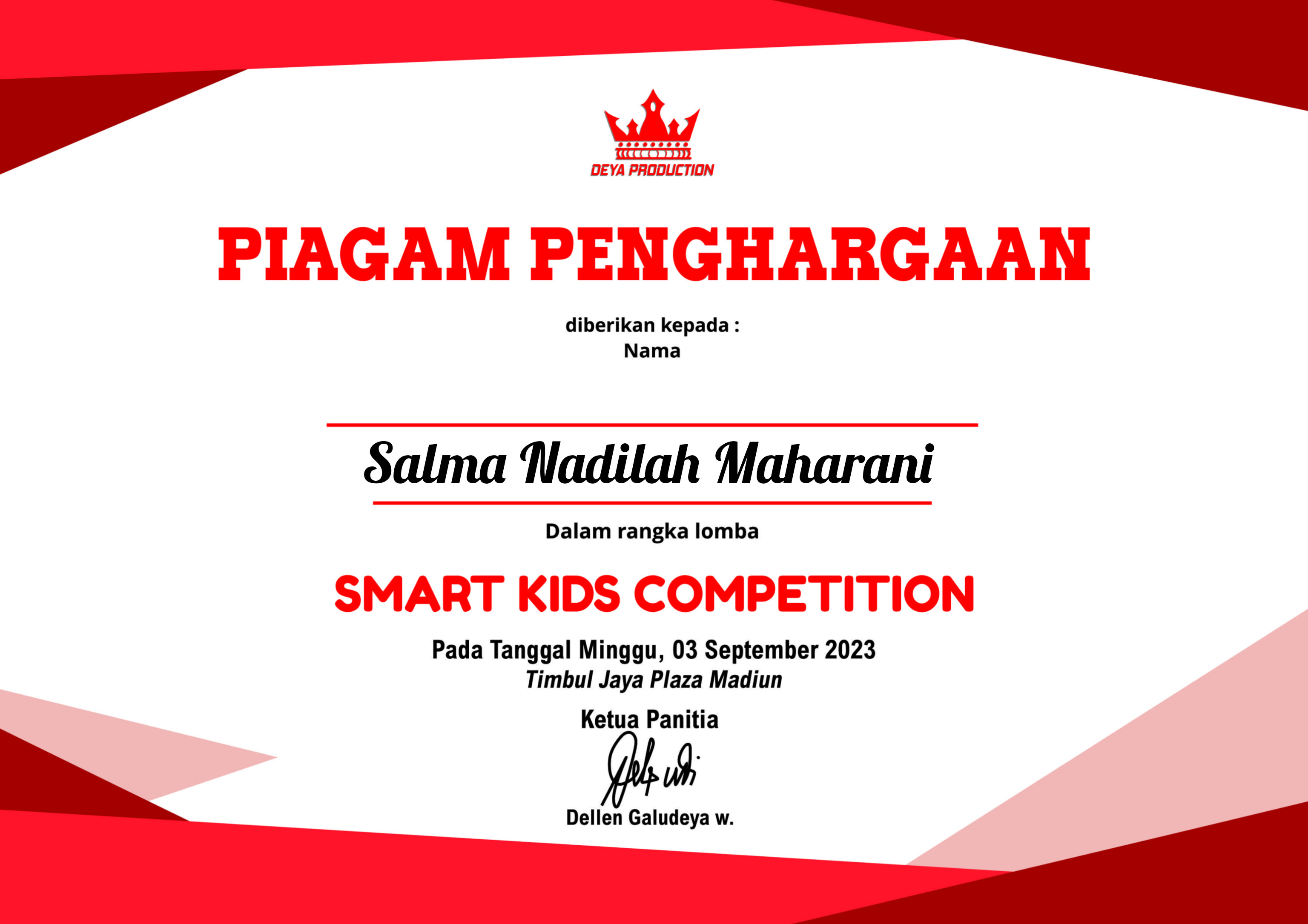 Lomba Tari Kreasi 