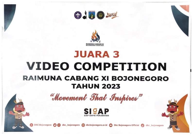 Raimuna Cabang XI Bojonegoro (Perlombaan: Video Competition)