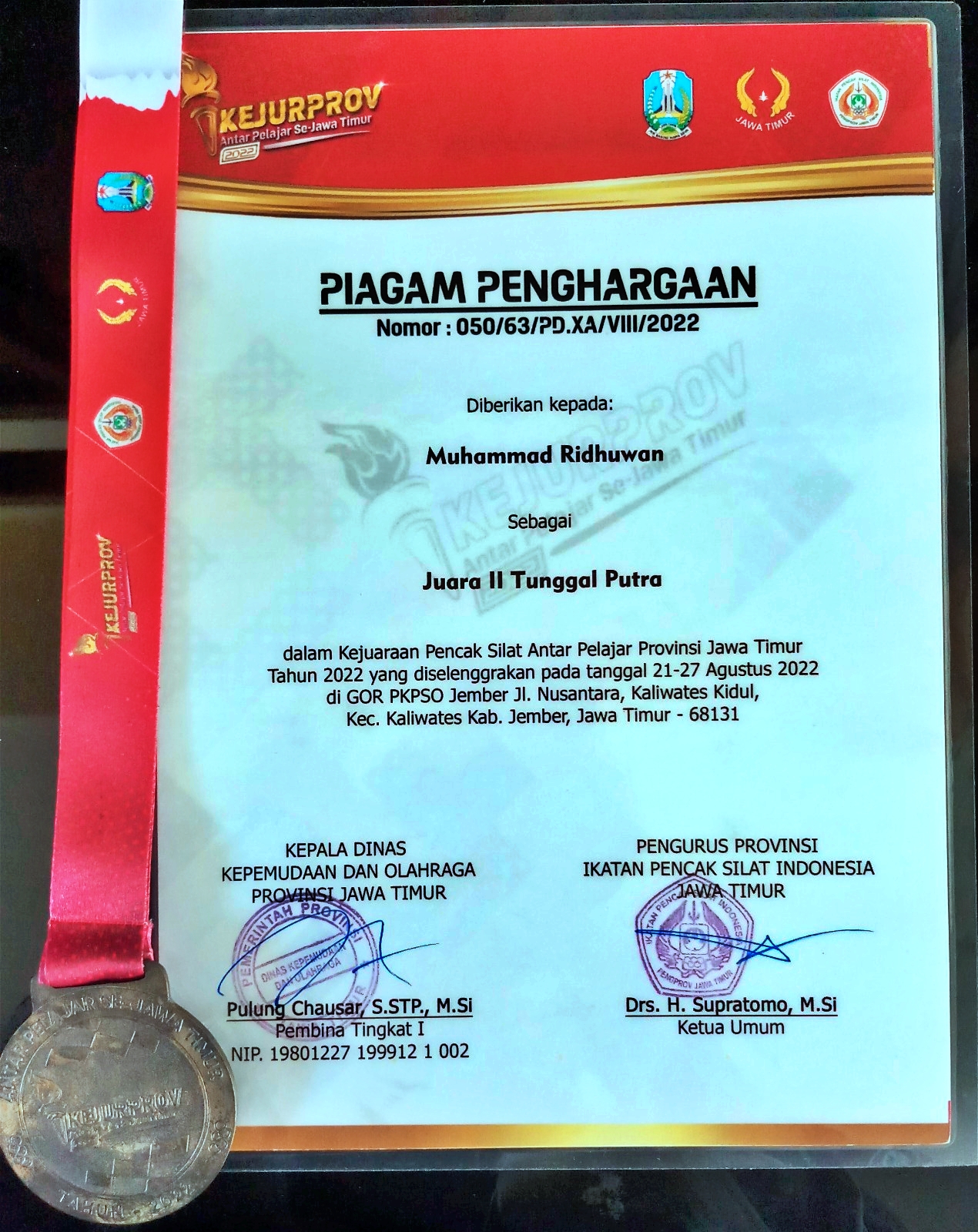 PENCAK SILAT (TUNGGAL PUTRA)