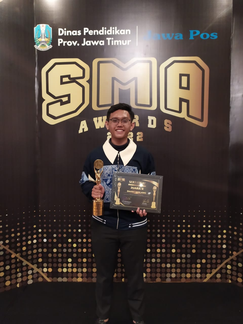 Duta Pelajar Putra SMA Award tahun 2022