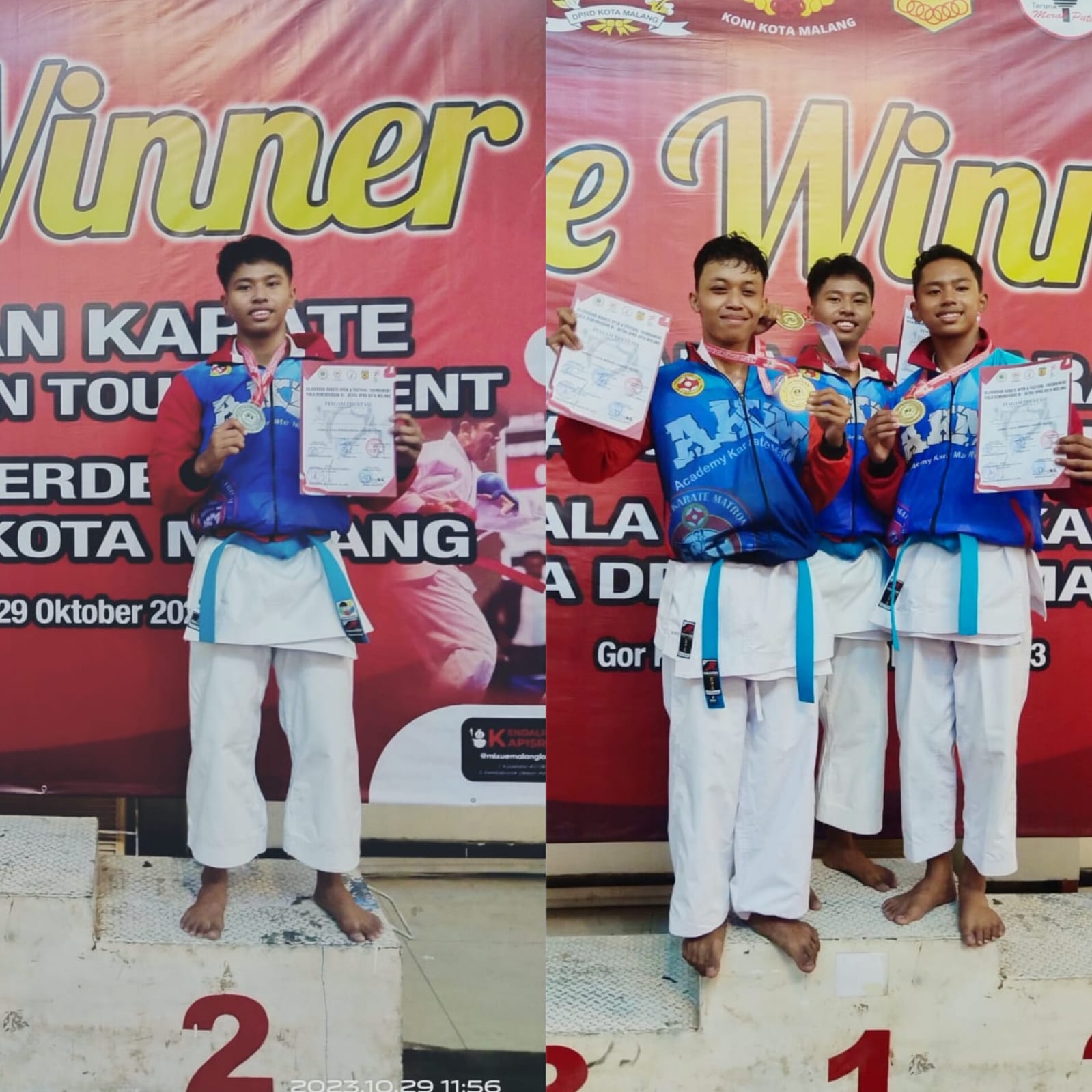 Kejuaraan Karate Open Tournament Piala Kemerdekaan Ketua DPRD Kota Malang