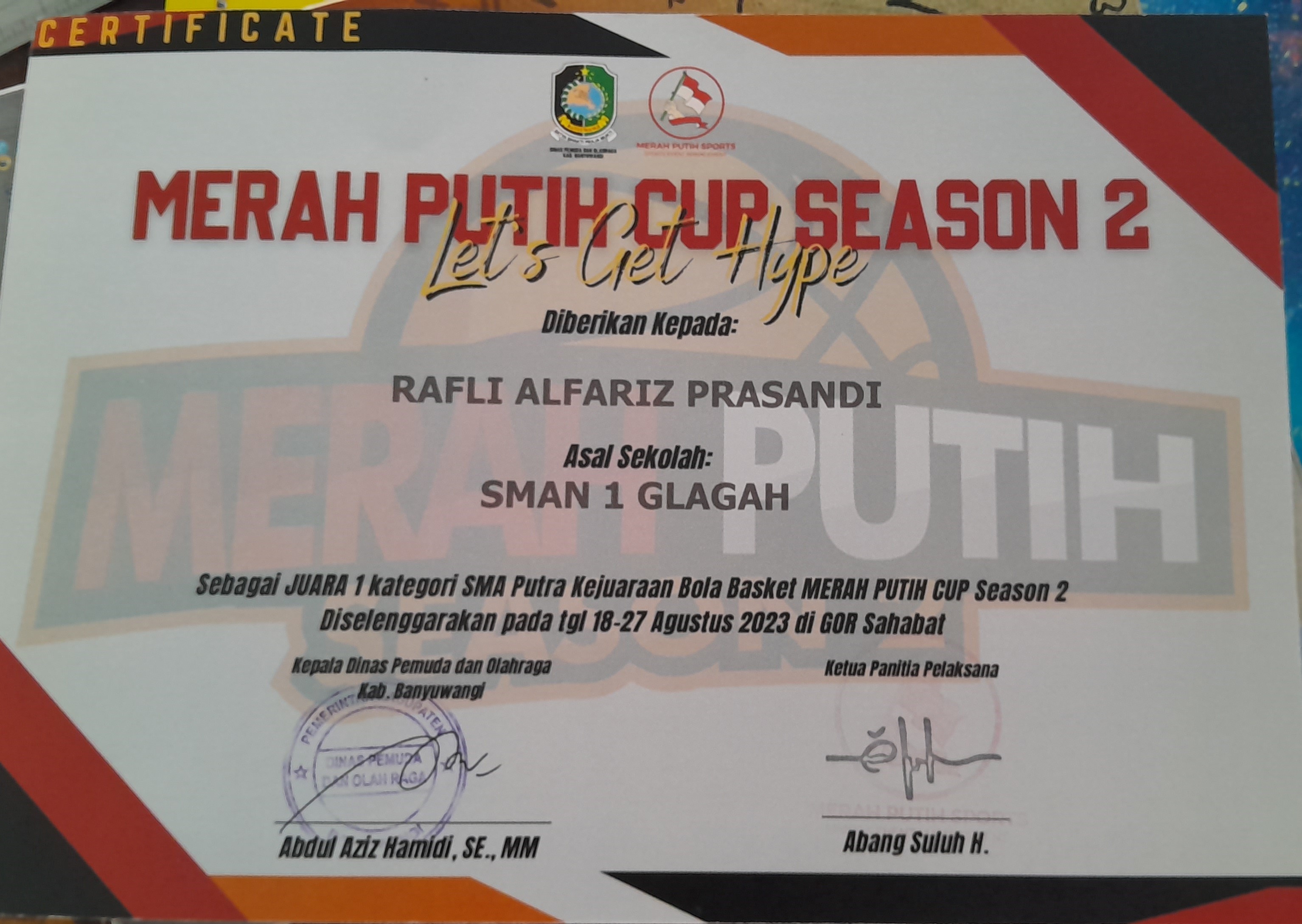 Kejuaraan Bola Basket Merah Putih Cup Season 2