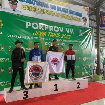 Pekan Olahraga Provinsi (PORPROV) Ke-VII Jawa Timur 2022 yang diselenggarakan di Kabupaten Jember.