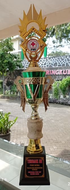 JUARA TERBAIK III PMR WIRA TRAVELING KESEHATAN REMAJA  JUMBARA PMR XIV TAHUN 2023