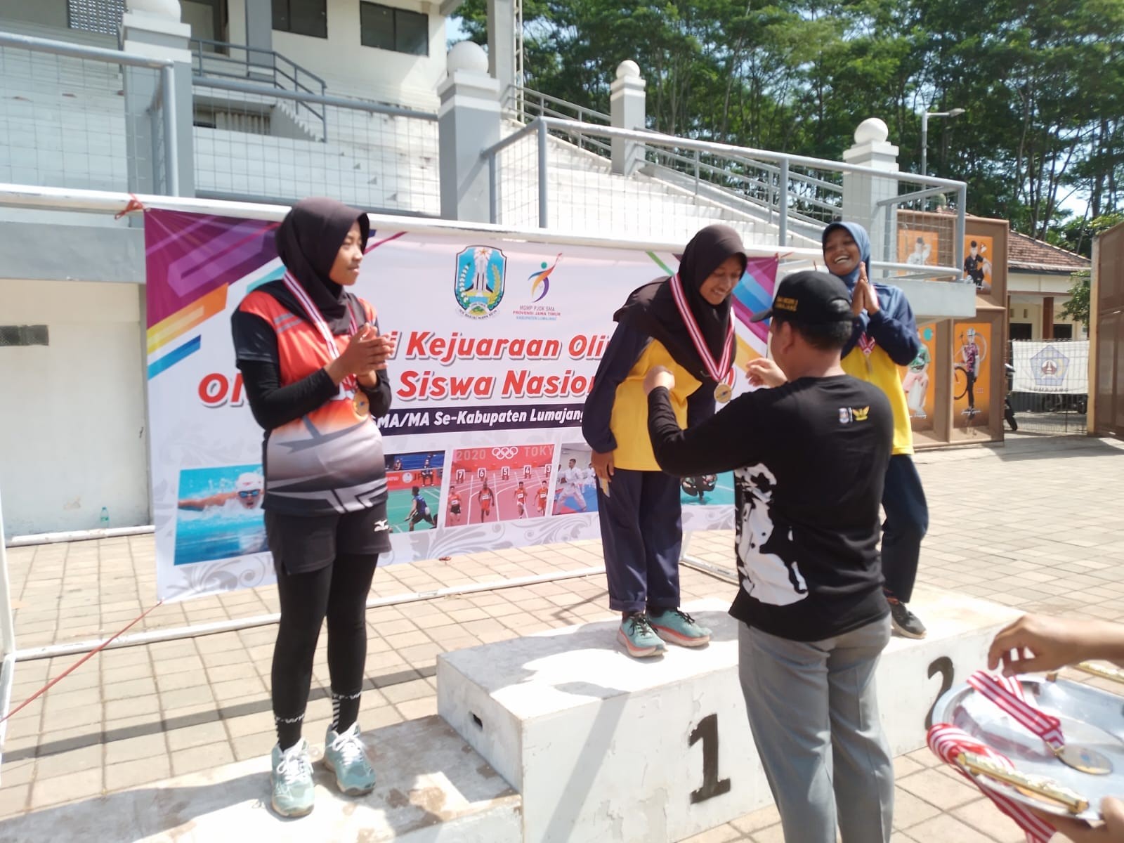 Juara 1 lomba Atletik O2SN 2023 