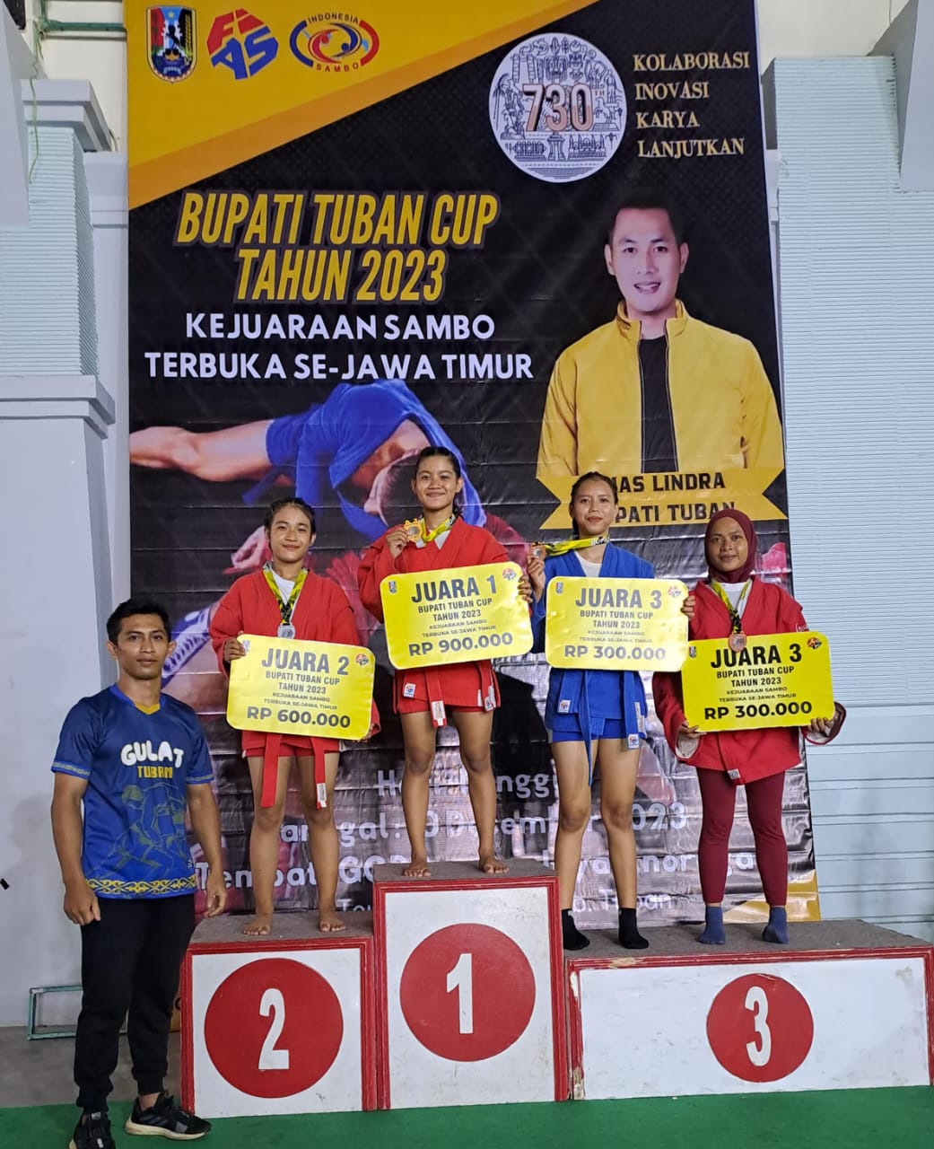  Juara 3 Cabang Sambo Bupati Cup 2023