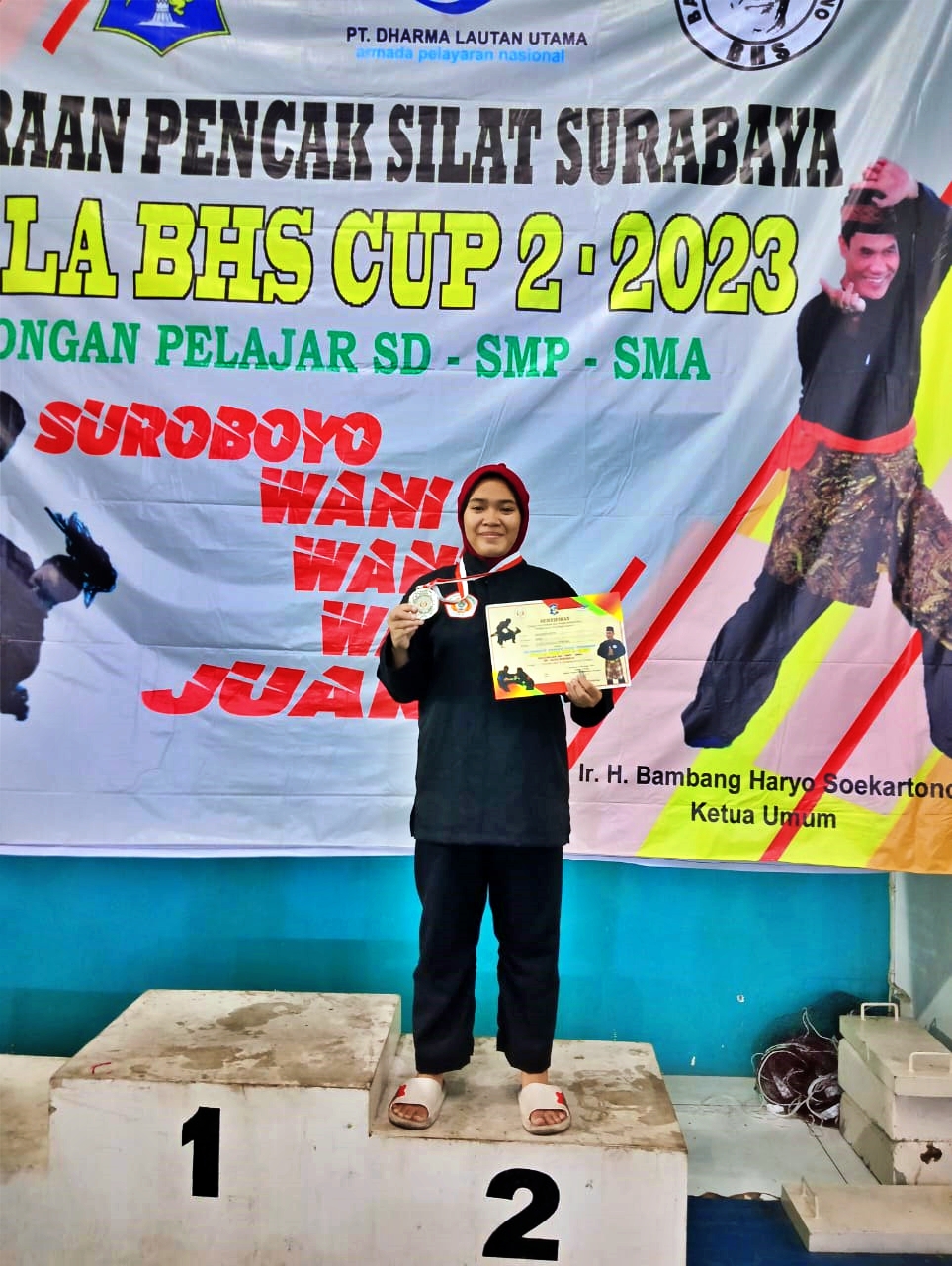 PIALA BHS CUP 2 - PENCAK SILAT TUNGGAL PUTRI SMA