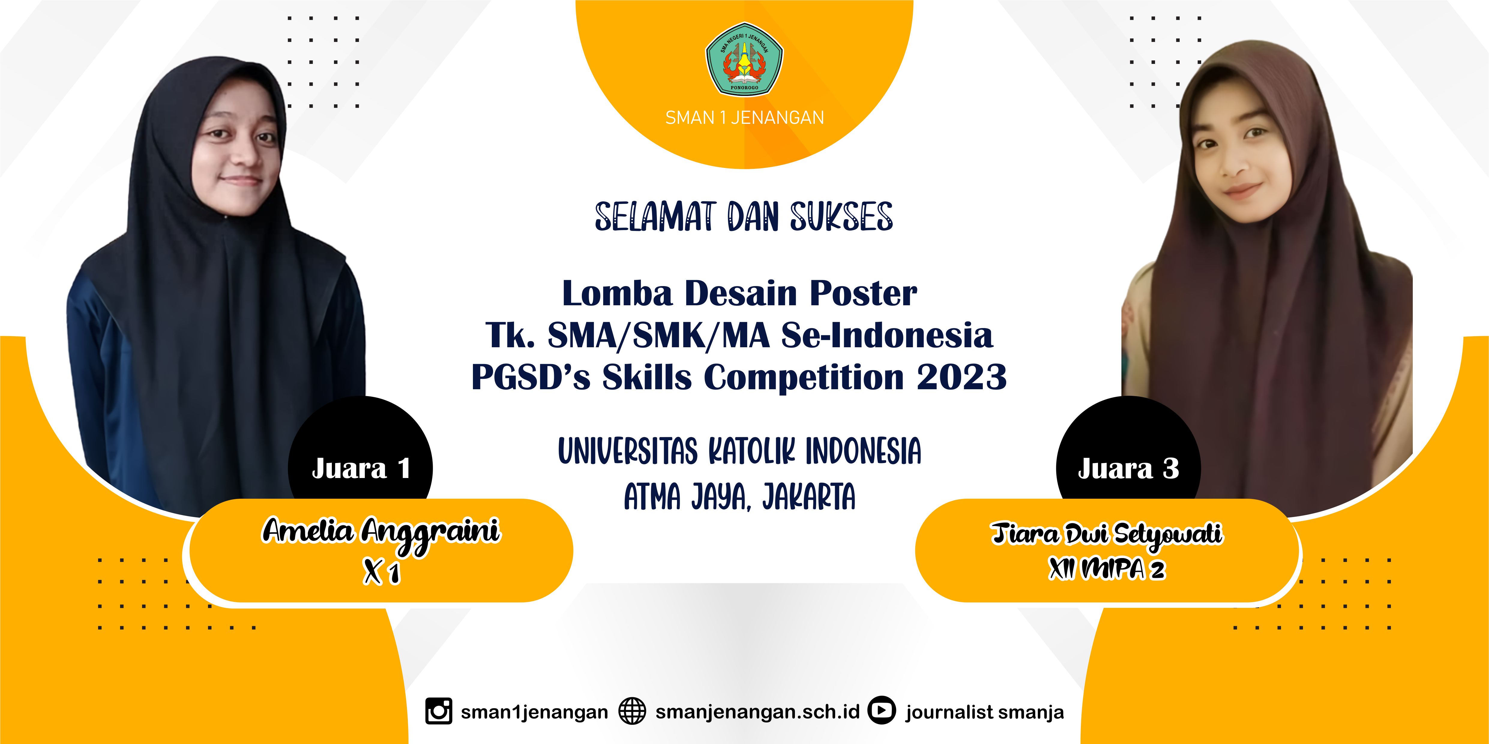 Lomba Desain Poster Tk   Se-Indonesia PGSD\' Skills Competition 2023