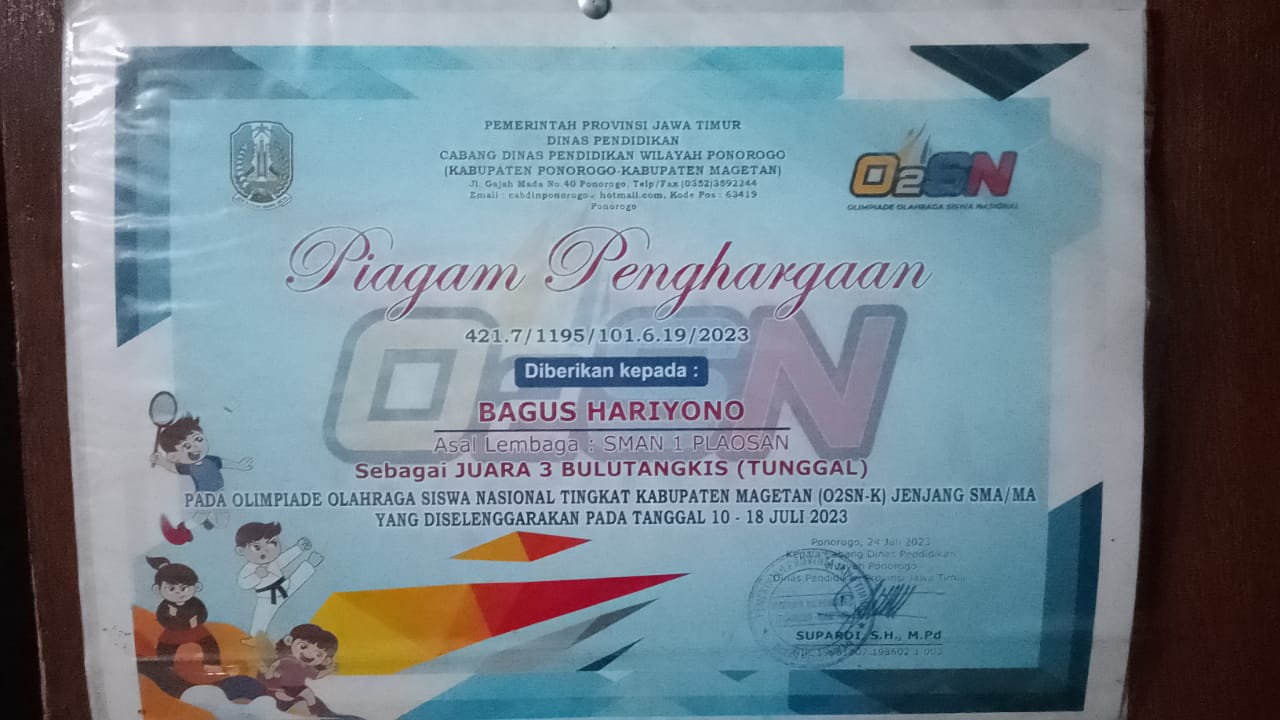 OLIMPIADE OLAHRAGA SENI NASIONAL (O2SN)