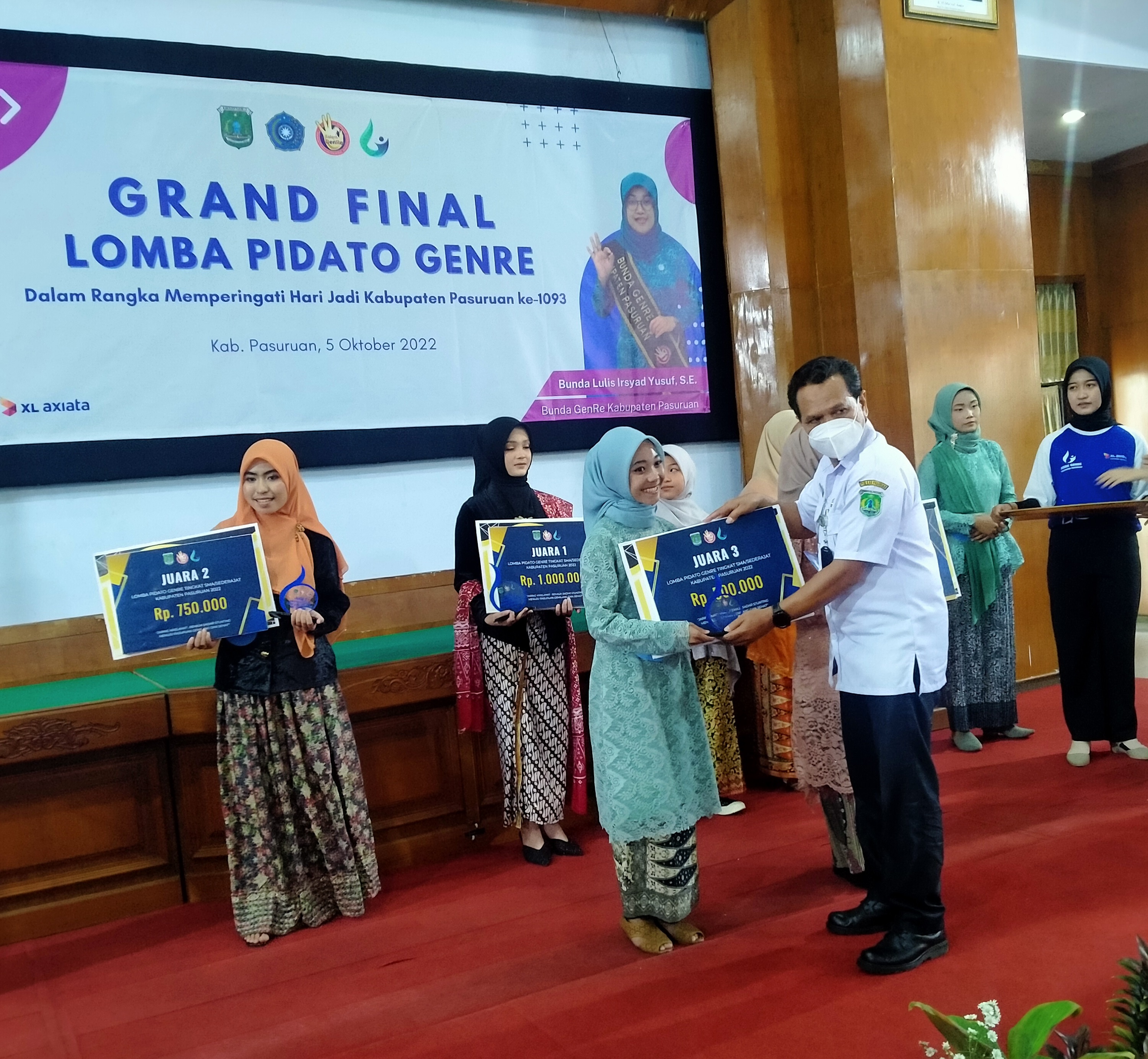 Lomba Pidato Genre Tingkat SMA/SMK Kabupaten Pasuruan