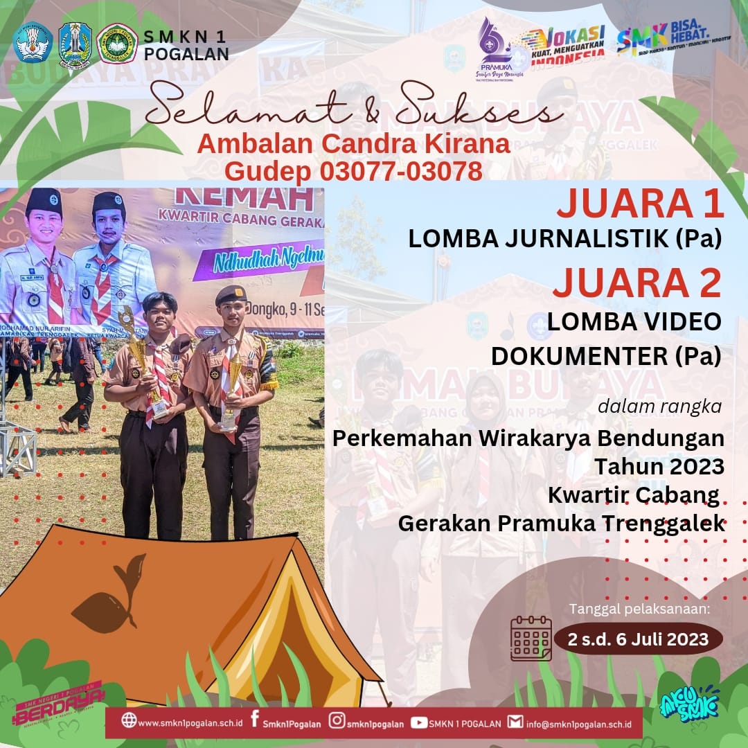 Juara 1 Lomba Jurnalistik 