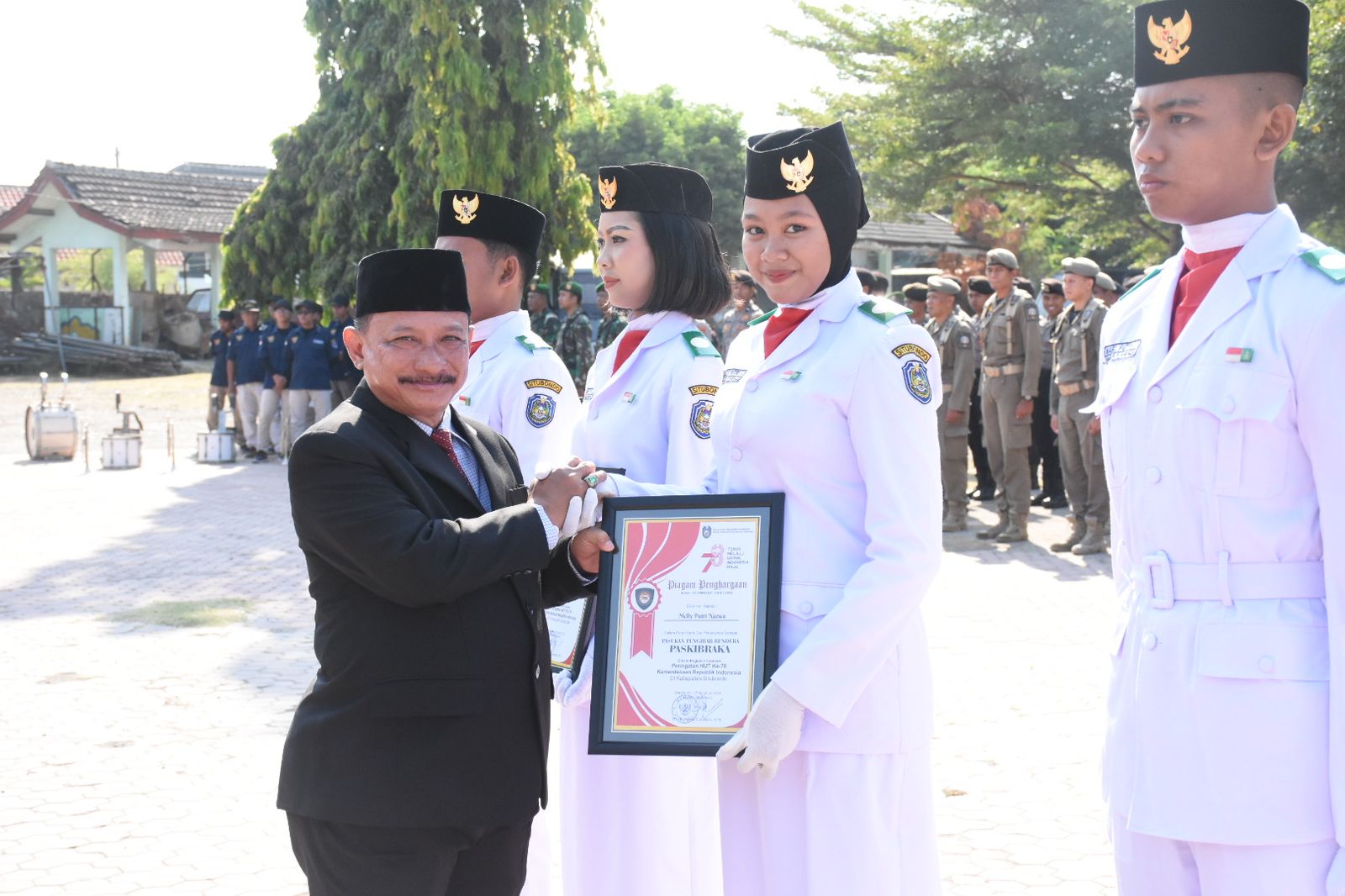 PASKIBRAKA PUTRI KABUPATEN SITUBONDO