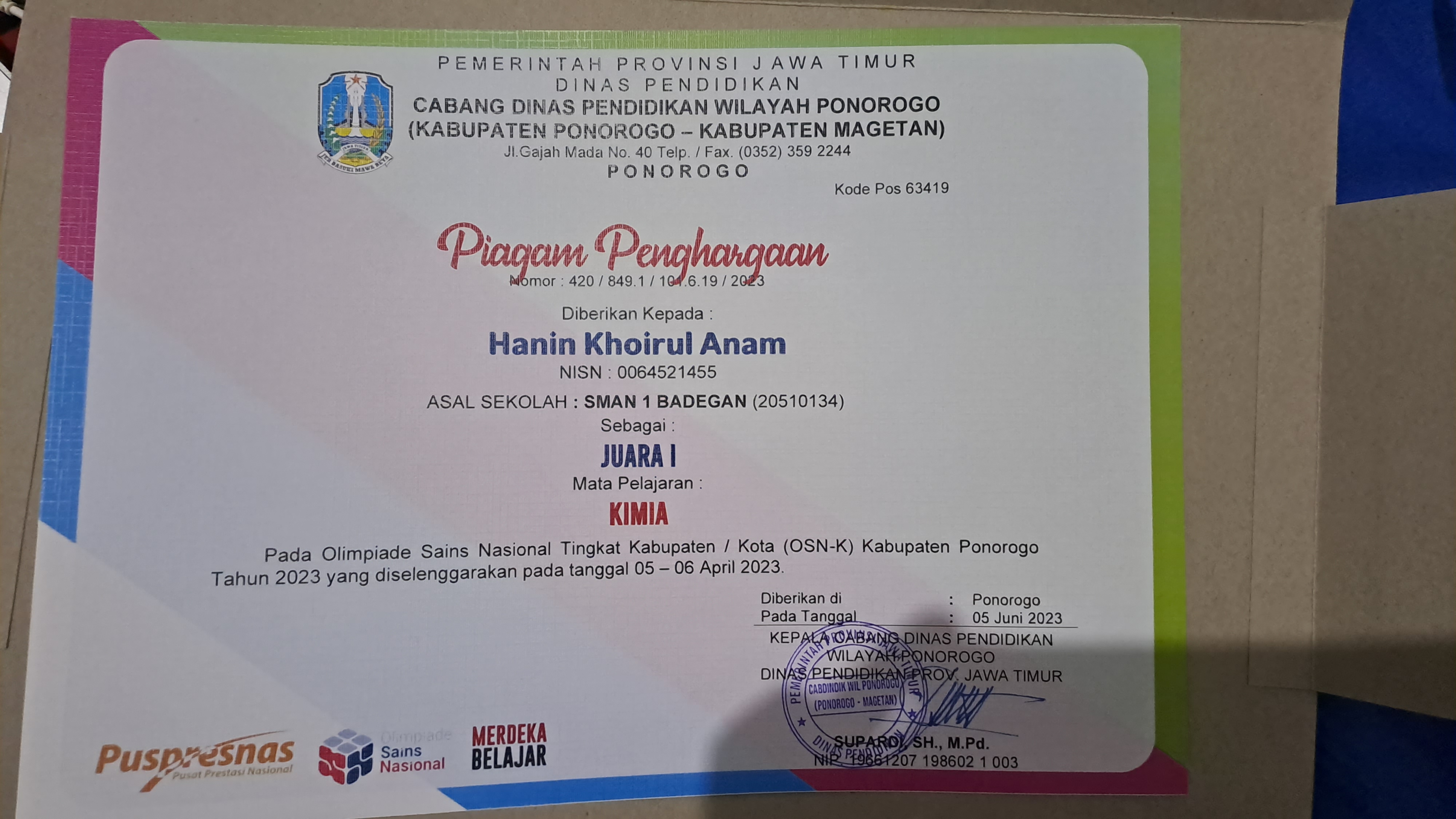 Olimpiade Sains Nasional (OSN)