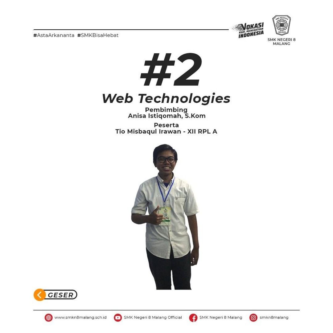 KEJURAAN BIDANG LOMBA WEB DESAIN