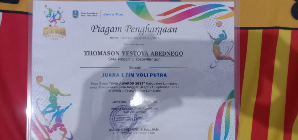 SMA AWARDS 2023 VOLI PUTRA