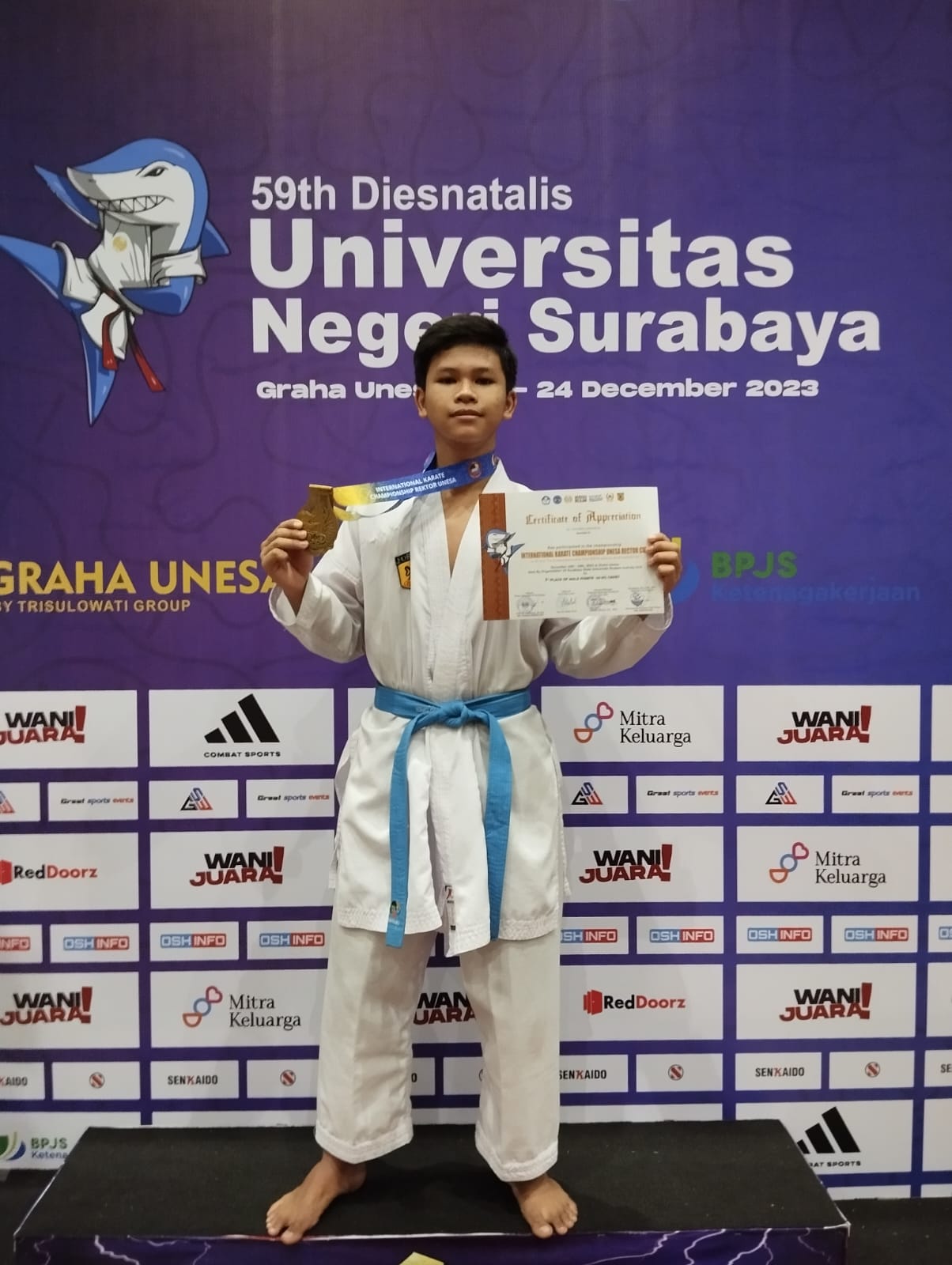 KEJUARAAN KARATEINTERNATIONAL CHAMPIONSHIP REKTOR UNESA CUP