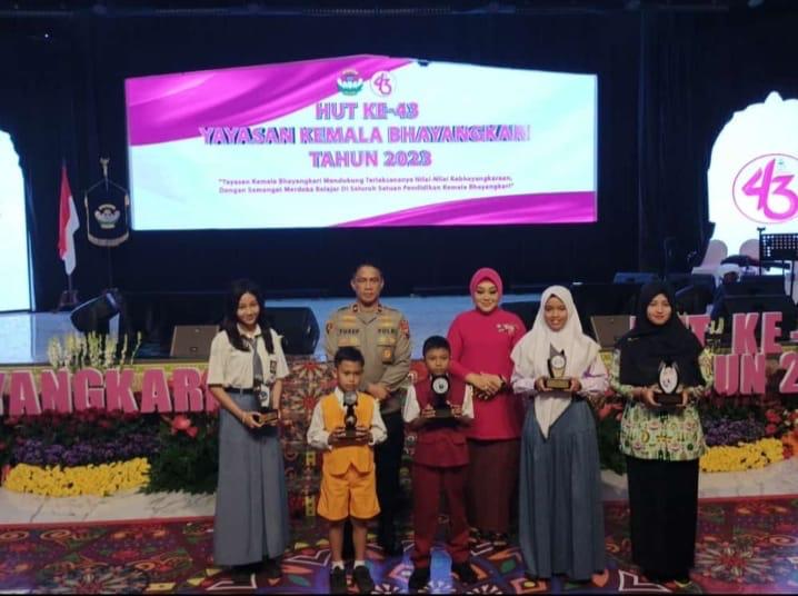 Lomba menulis buku cerita dalam rangka peringatan HUT ke 43 Yayasan Kemala Bhayangkari tahun 2023 oleh YKB daerah Jawa Timur