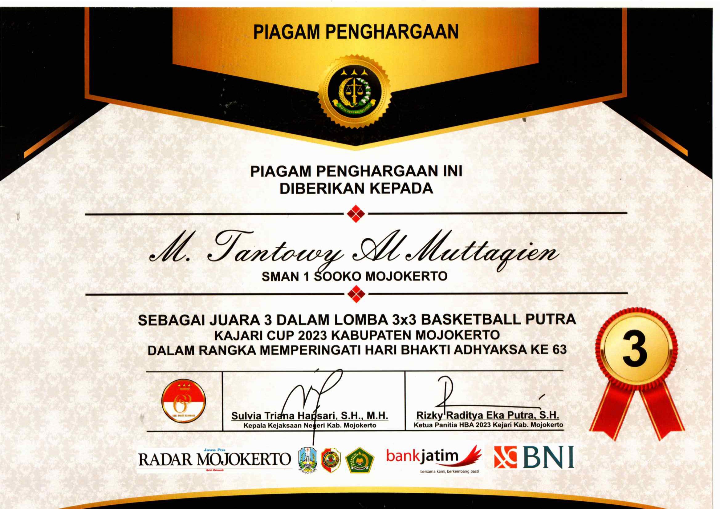 LOMBA BASKETBALL PUTRA KAJARI CUP 2023 