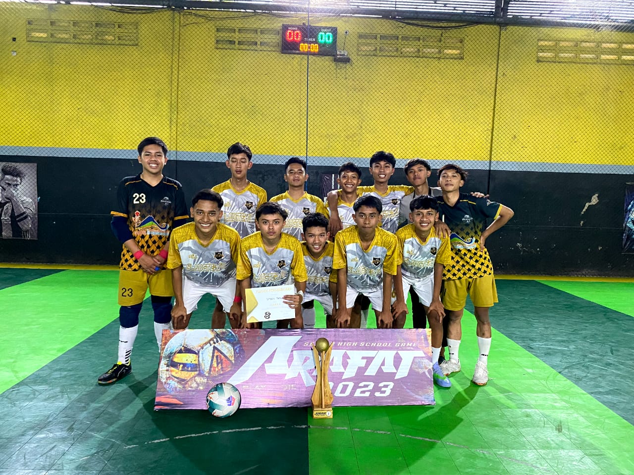 Juara 1 Futsal Putra Fourfeo Arafat 2023