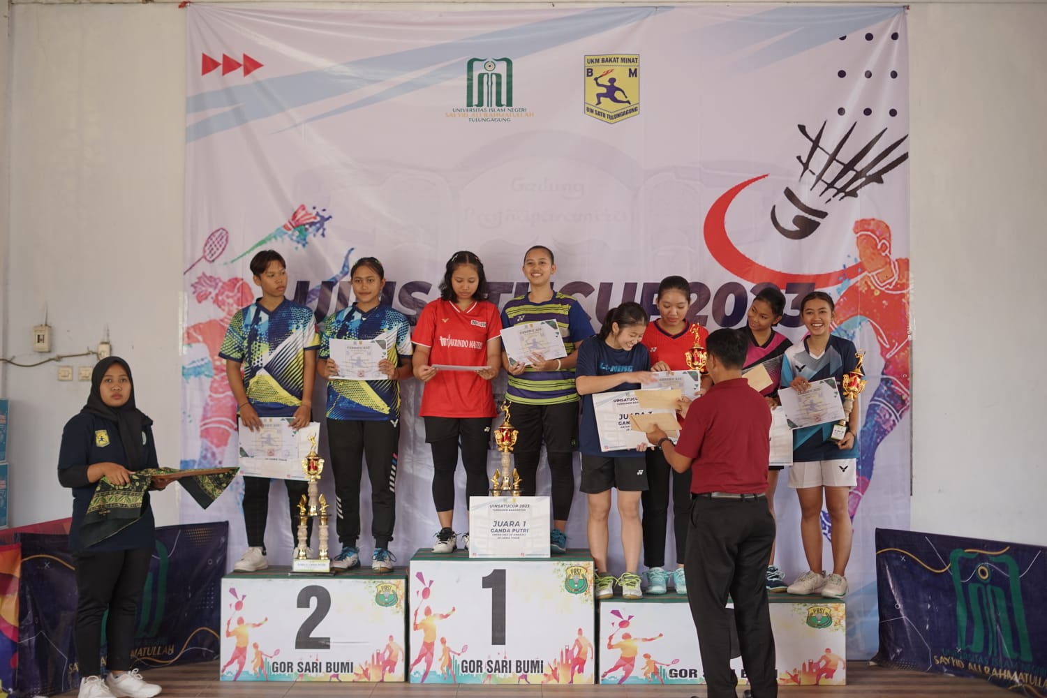 Juara 3 Ganda Putri Turnament Badminton SMA/sederajat