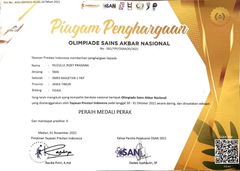 Olimpiade Sains Akbar Nasional - bidang Fisika