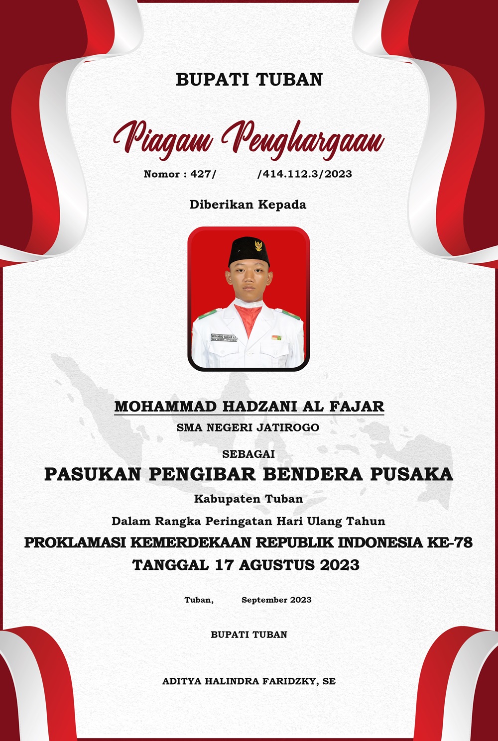 PASKIBRAKA KABUPATEN TUBAN