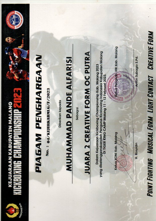 KICKBOXING CHAMPIONSHIP KAB. MALANG 