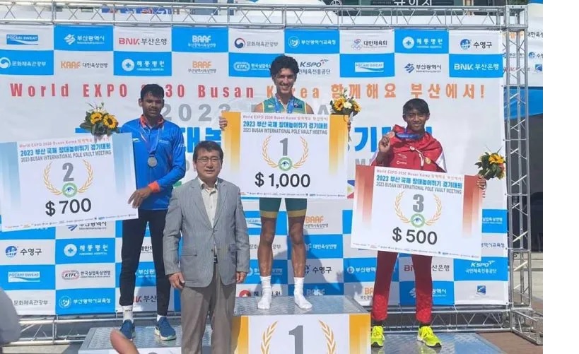 INTERNATIONAL POLE VAULT  MEETING 2023 BUSAN KOREA SELATAN, 9-10 MEI