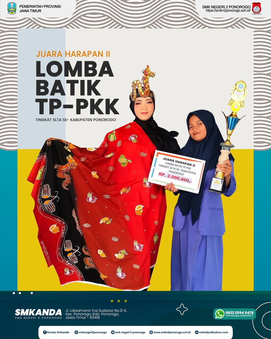 LOMBA BATIK TP-PKK BIDANG LOMBA DESAIN BATIK