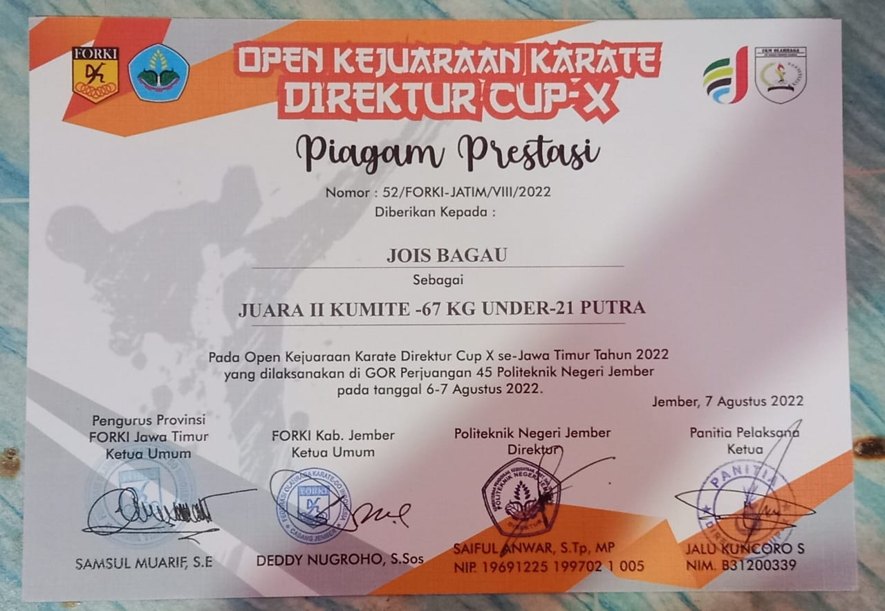 Open Kejuaraan Karate Direktur Cup-X
