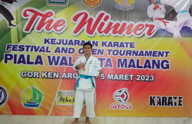 Kejuaraan Karate Kelas Kata Perorangan Piala Walikota Malang Open 2023