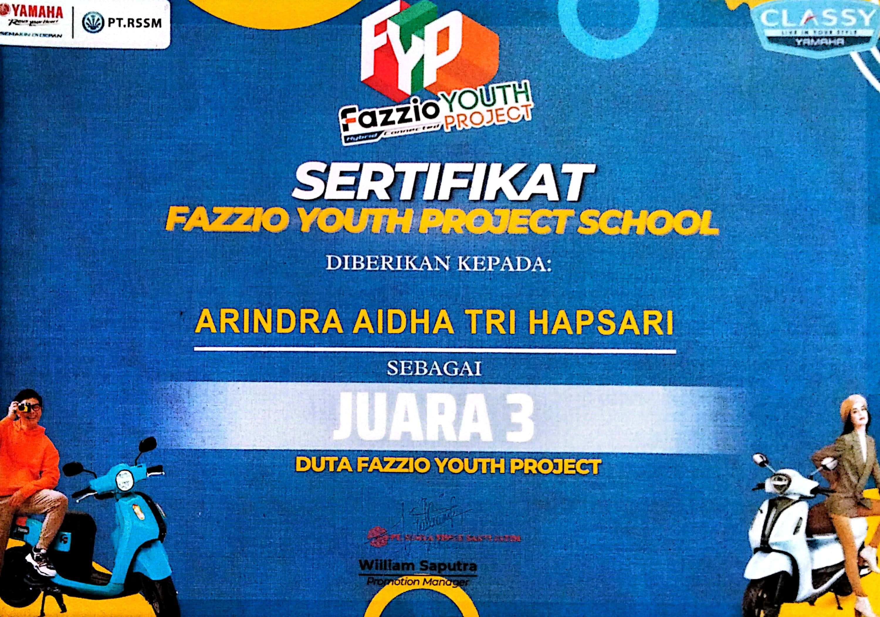 Duta Pelajar Fazzio Youth Project