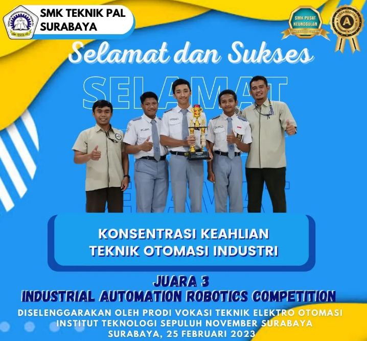 Juara 3 Industrial Automation Robotics Competition