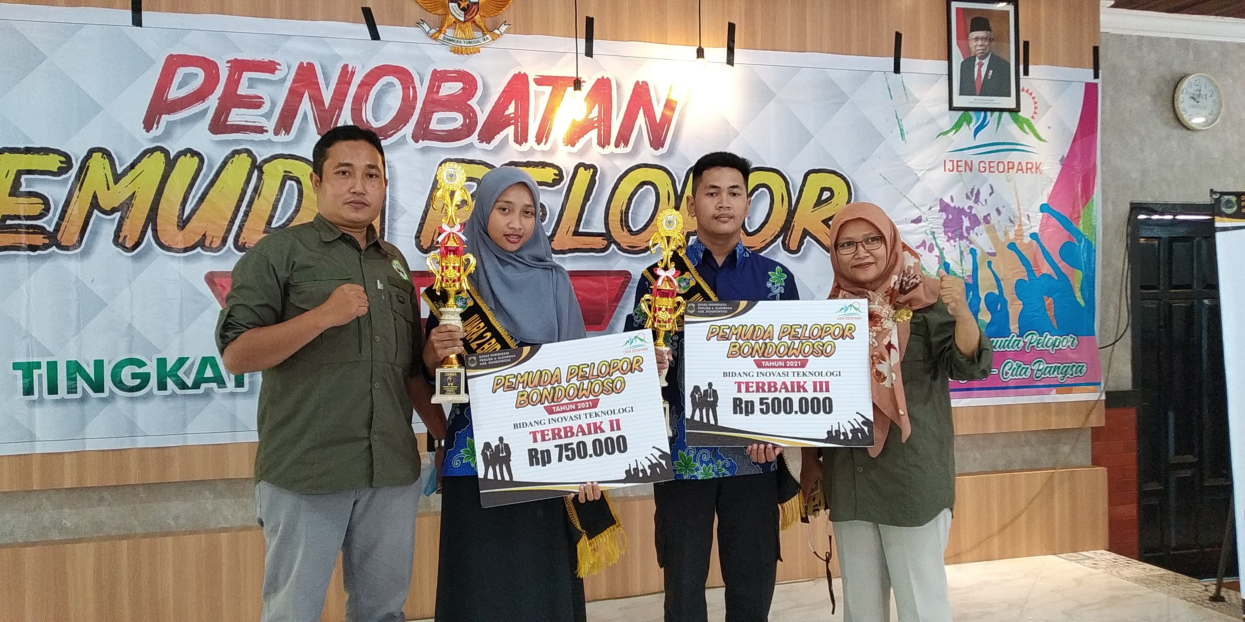 Lomba Pemuda Pelopor Bondowoso Tahun 2021 Bidang Inovasi Teknologi