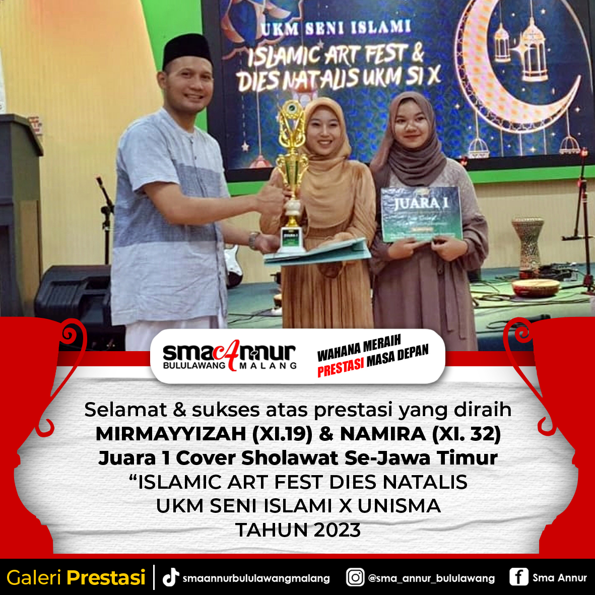 JUARA 1 COVER SHOLAWAT