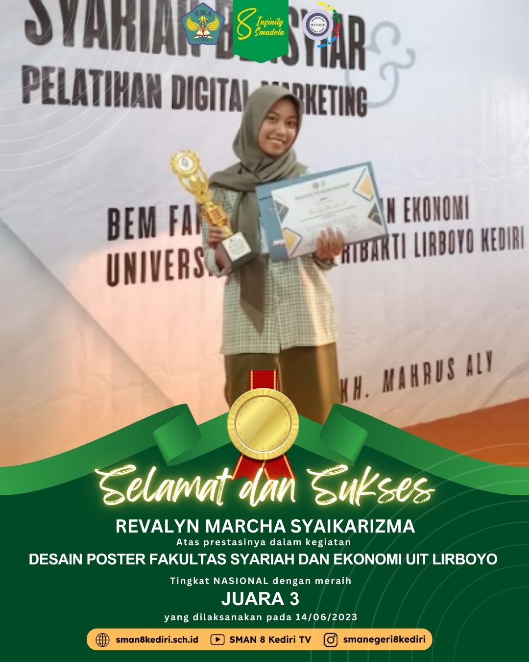 LOMBA DESAIN POSTER FAKULTAS SYARIAH DAN EKONOMI UIT LIRBOYO