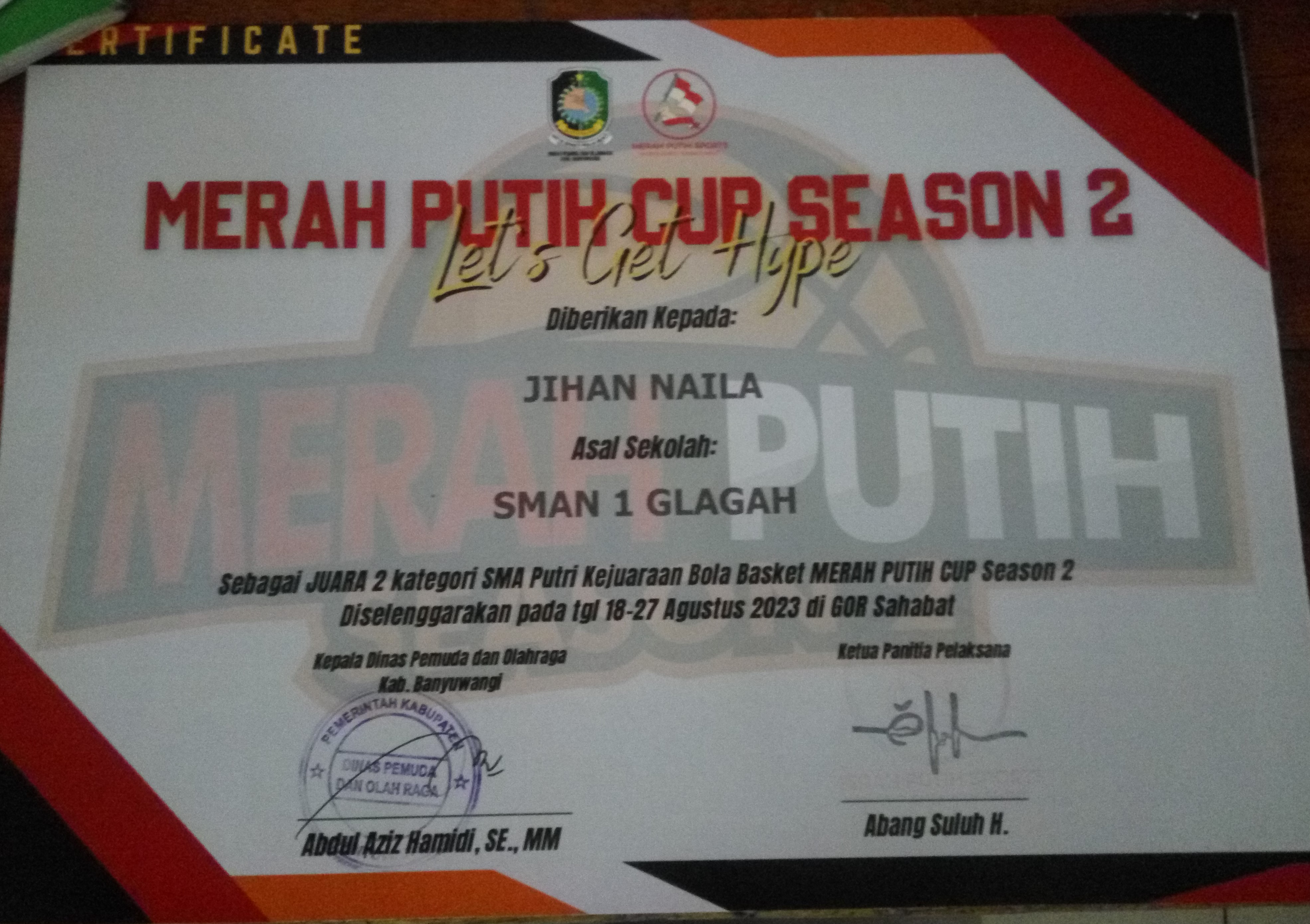 Kejuaraan Bola Basket Merah Putih Cup Season 2