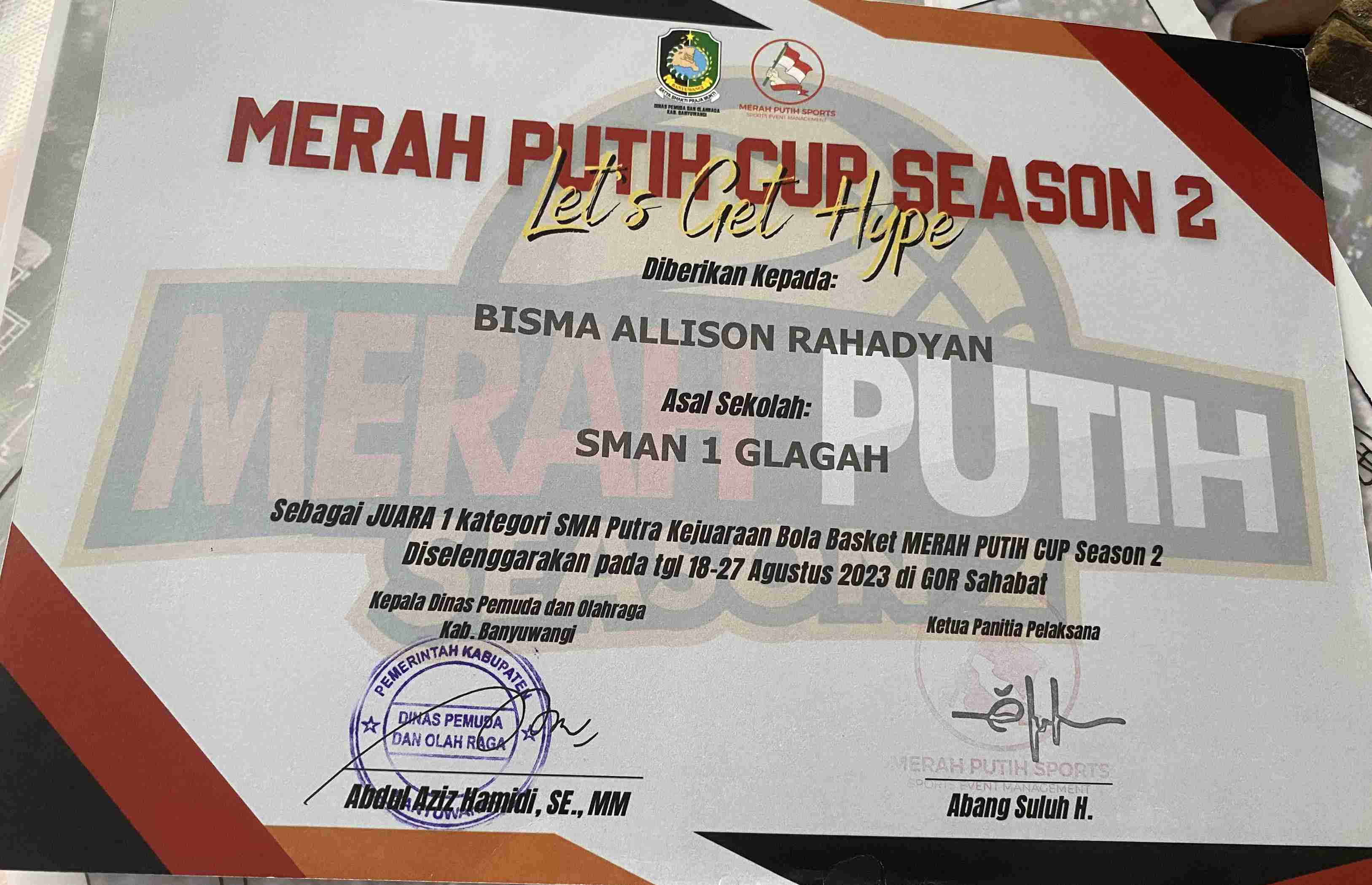 Kejuaraan Bola Basket Merah Putih Cup Season 2