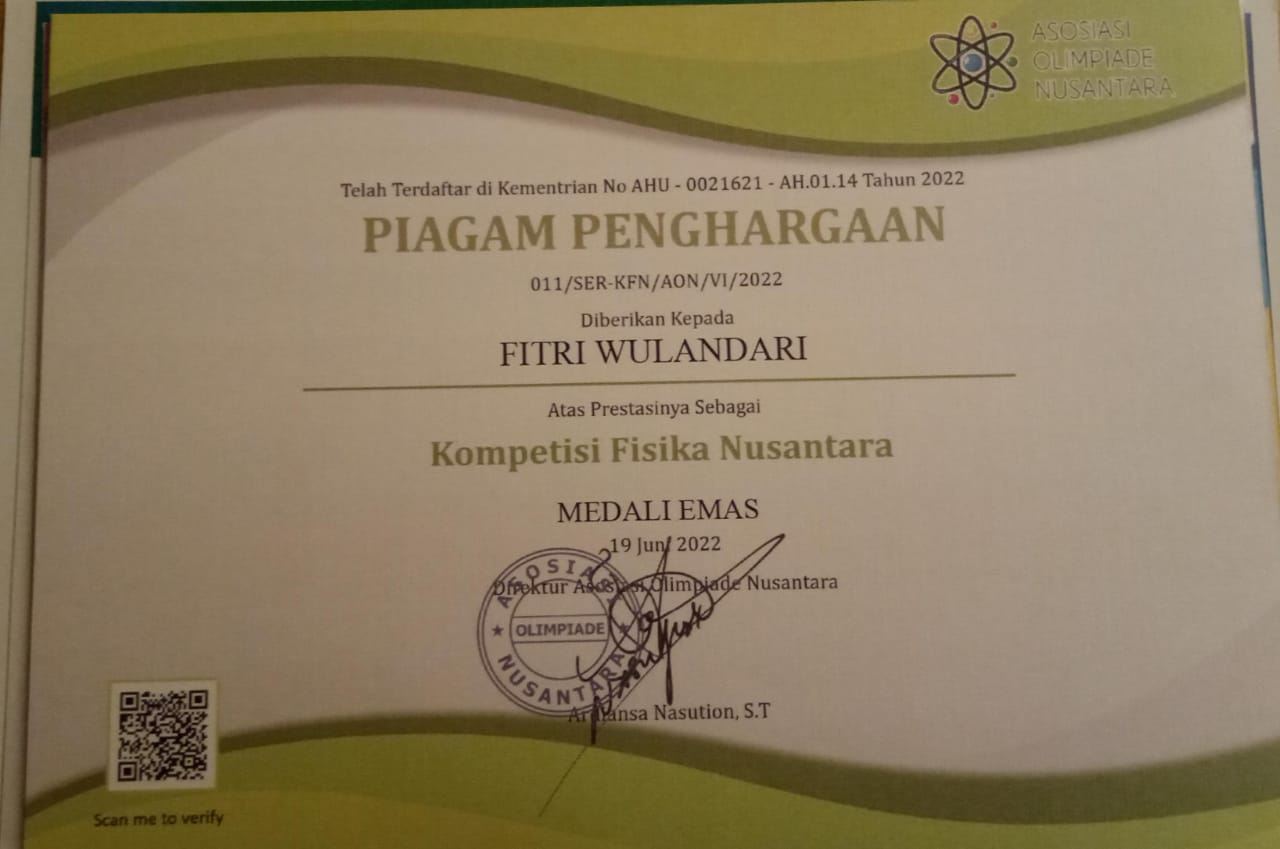 KOMPETISI FISIKA NUSANTARA