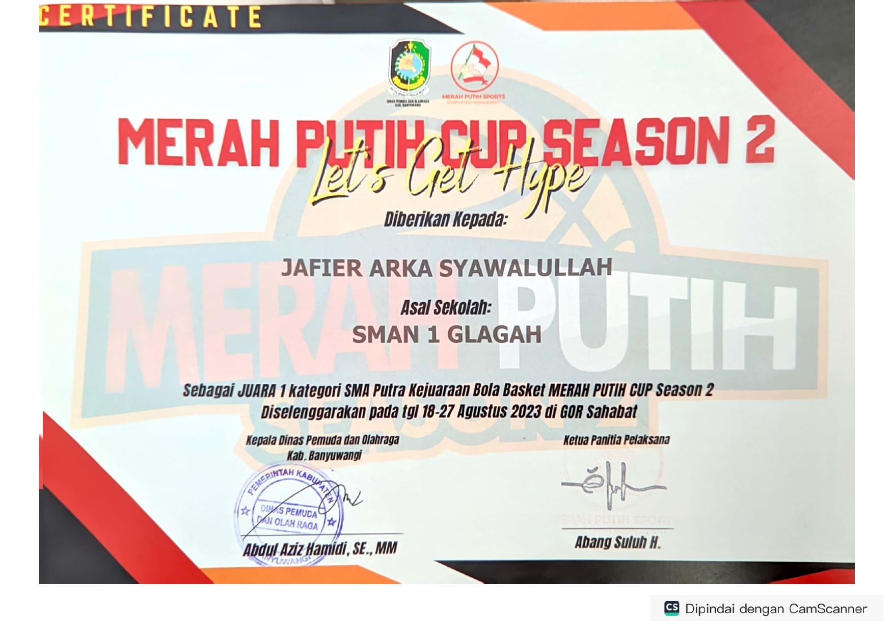 Kejuaraan Bola Basket Merah Putih Cup Season 2