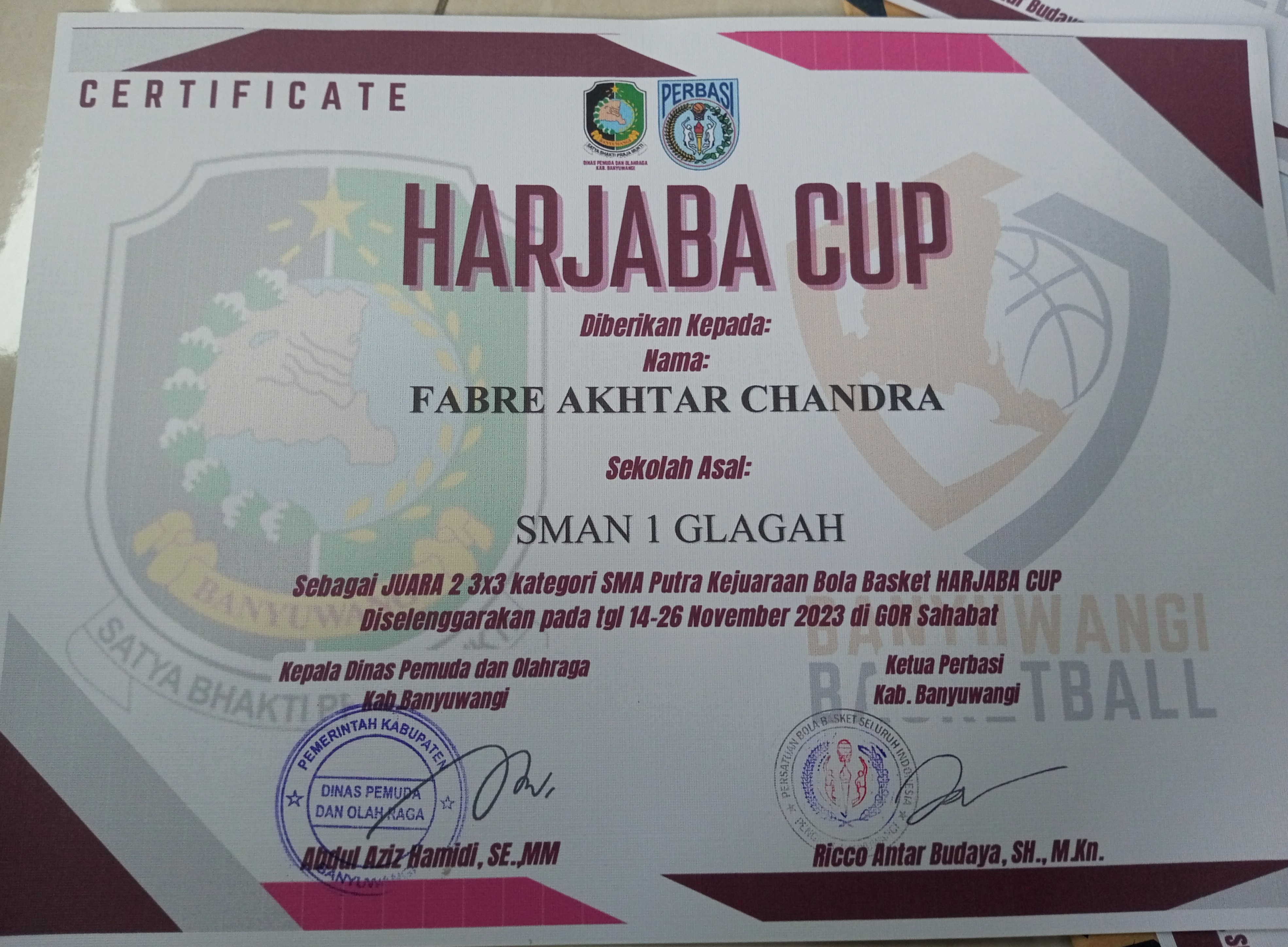 HARJABA CUP 3X3