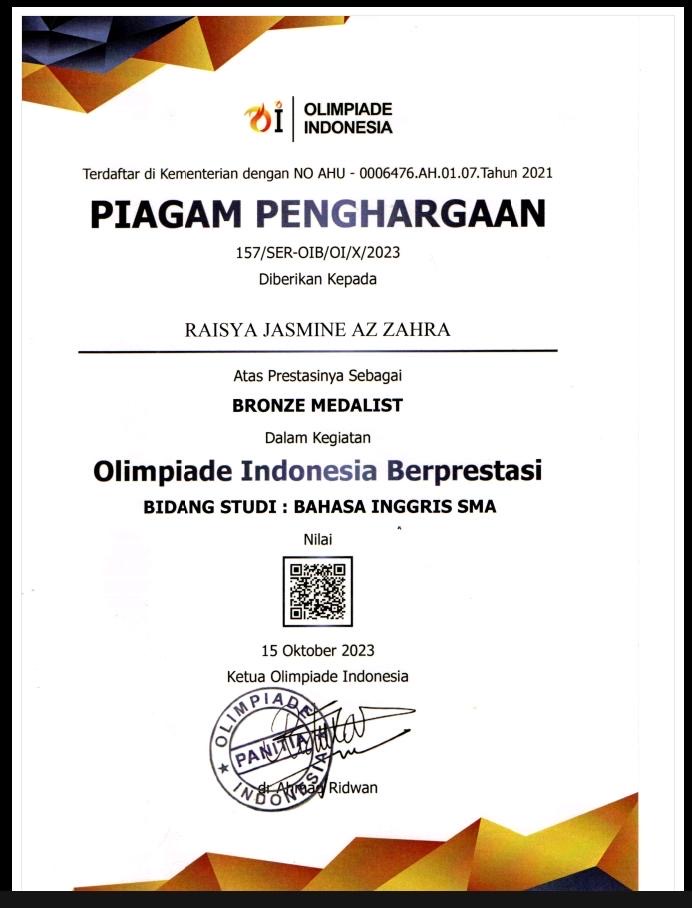 Olimpiade Bahasa Inggris 