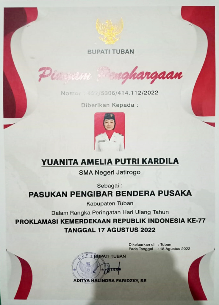 PASKIBRAKA KABUPATEN TUBAN