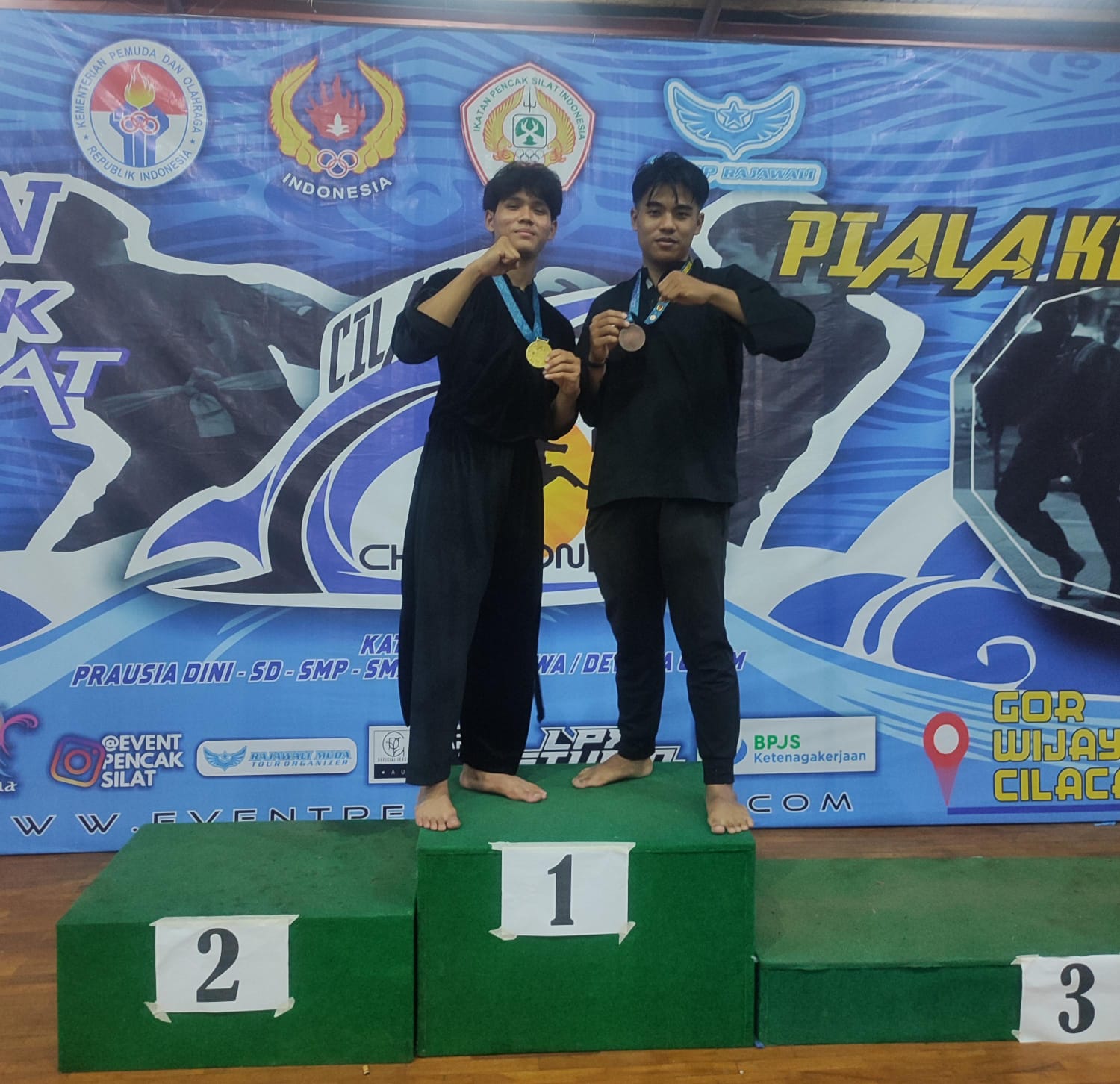 Juara 3 Kejuaraan Nasional Pencak Silat, Tanding Kelas H (Dewasa) Piala Kempora, Cilacap Championship